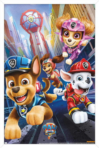 22x34 NICKELODEON TV 13514 ON A ROLL POSTER PAW PATROL 