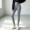 thumbnail image 4 of SBYOJLPB Women's Yoga Pants High-waisted Solid Color Casual Comfortable leggings with Pockets, 4 of 6