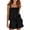 Black, variant on Costeam Womens Solid Button Front Pocket Blouse and Casual Short Two Piece Outfit Elastic Waist Shorts Side Pockets Loose Fit Lightweight Summer Casual Co Ord Set