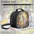 thumbnail image 5 of Binienty Floral Horse Backpack For Girls 4th Grade Kids Backpack and Lunchbox Pencil Case 3 Piece 2nd Grade Cute Bookbag with Side Pockets 17 Inch Daypacks Rucksack, 5 of 7