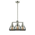 thumbnail image 2 of Innovations Lighting 207 Fulton Fulton 3 Light 22" Wide Chandelier - Nickel, 2 of 7