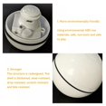 thumbnail image 2 of MesaSe USB Rechargeable Chat Interactif Intelligent Jouet 360 Degrés Boule Auto Rotation Animal Jouet Intégré dans la Rotation Lumière Led Stimuler Instinct de Chasse pour Votre Chaton, 2 of 6
