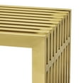 thumbnail image 3 of Modway Table Console d'Appoint en Acier Inoxydable en Or, 3 of 7