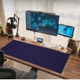 thumbnail image 2 of Navy Blue Mouse Pad Extended Large Gaming Mousepad XL Big Long Oversized Desk Mat Stitched Edges 31.5 X 11.8 Inch for Home Office, 2 of 6