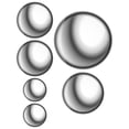 thumbnail image 1 of ETHZZLE 6pcs Garden Reflective Ball Silver for Outdoor Decoration and Photography Tool, 1 of 8