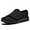 Black, variant on Adjustable Velcro close Walking shoes Wide Wide Shoes Non-slip Breathable Lightweight sneakers Foot shoes Pain relief