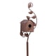 thumbnail image 5 of Casa de Pájaros de metal, Casas Decorativas de Pájaros de Hierro Estancadas A PRUEBA DE ÓXIDO CON POSTAS PARA JARDÍN, 5 of 7