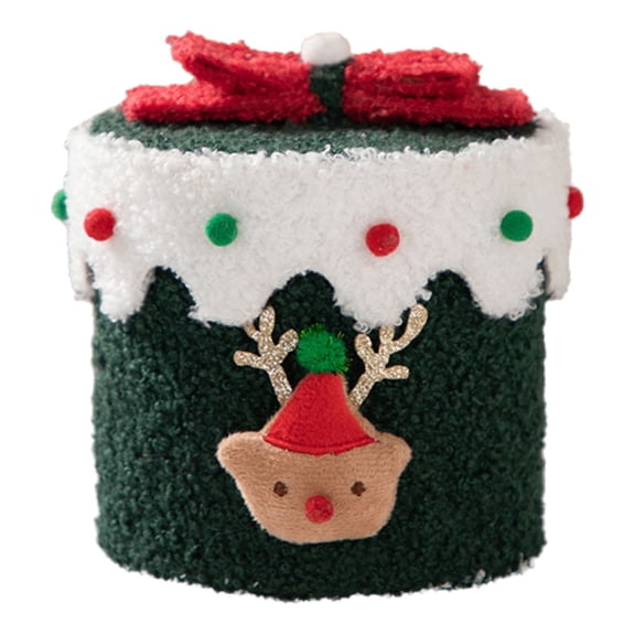 High-End Thickened Hardened Christmas Gift Box - Elegant Packaging for Easter Eggs, Candies & Holiday Presents - Sturdy Decorative Gift Box for Festive Gifting, 5.51*5.7in, B