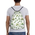 thumbnail image 2 of Kdxio St Patrick's Day3 Print Drawstring Backpack Bag,Waterproof Draw String Back Sack, Gym Drawstring Bags Swim Bag For Unisex, 2 of 9