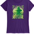 thumbnail image 3 of Wicked - Elphaba Portrait And Logo - Women's Fitted Graphic T-Shirt, 3 of 4