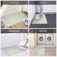 thumbnail image 3 of Cartoon Cute Hamster Mango Green Front Door Mat, Indoor Mats for Bedroom Bathroom Kitchen, Floor Mat Non-Slip, Soft Carpet Floor Cover Machine Washable Entryway Mat - 20x31.5in, 3 of 5