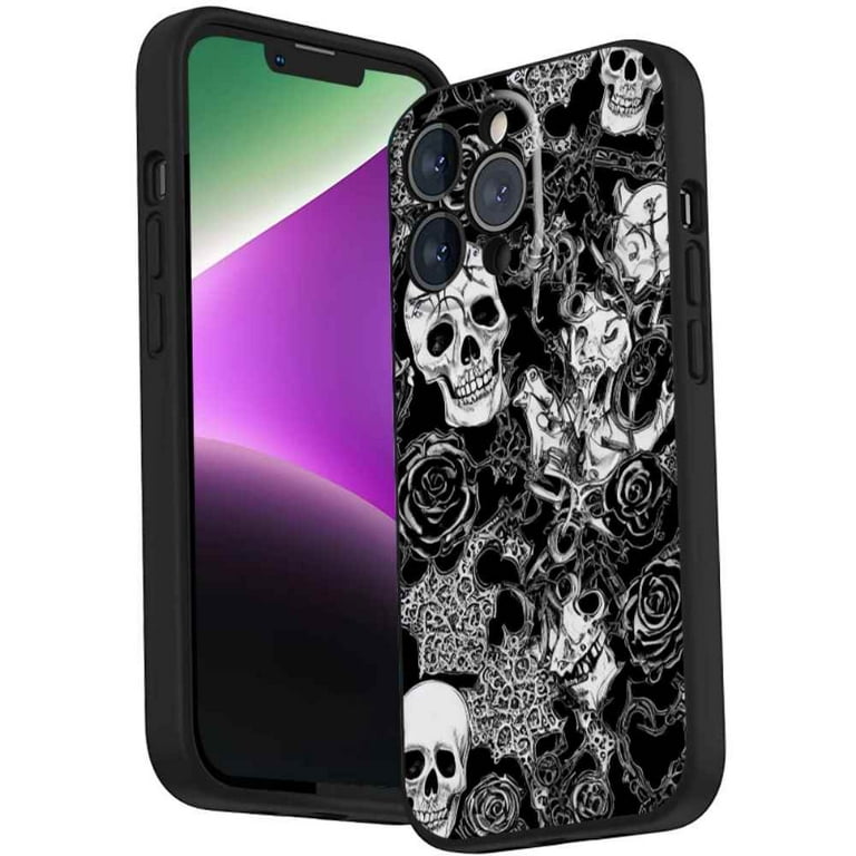 Goth Phone Case, Degined for iPhone 14 Pro Case Men Women, Flexible Silicone Shockproof Case for iPhone 14 Pro - Walmart.com Goth Phone Case, Degined for iPhone 14 Pro Case Men Women, Flexible Silicone Shockproof Case for iPhone 14 Pro - Walmart.com