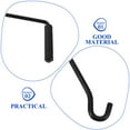 thumbnail image 3 of HAMPPLIES 3Pcs Lightweight Metal Jack Handle for Scissor Jack Ratchet Wrench Effortsaving Daily Use, 3 of 8