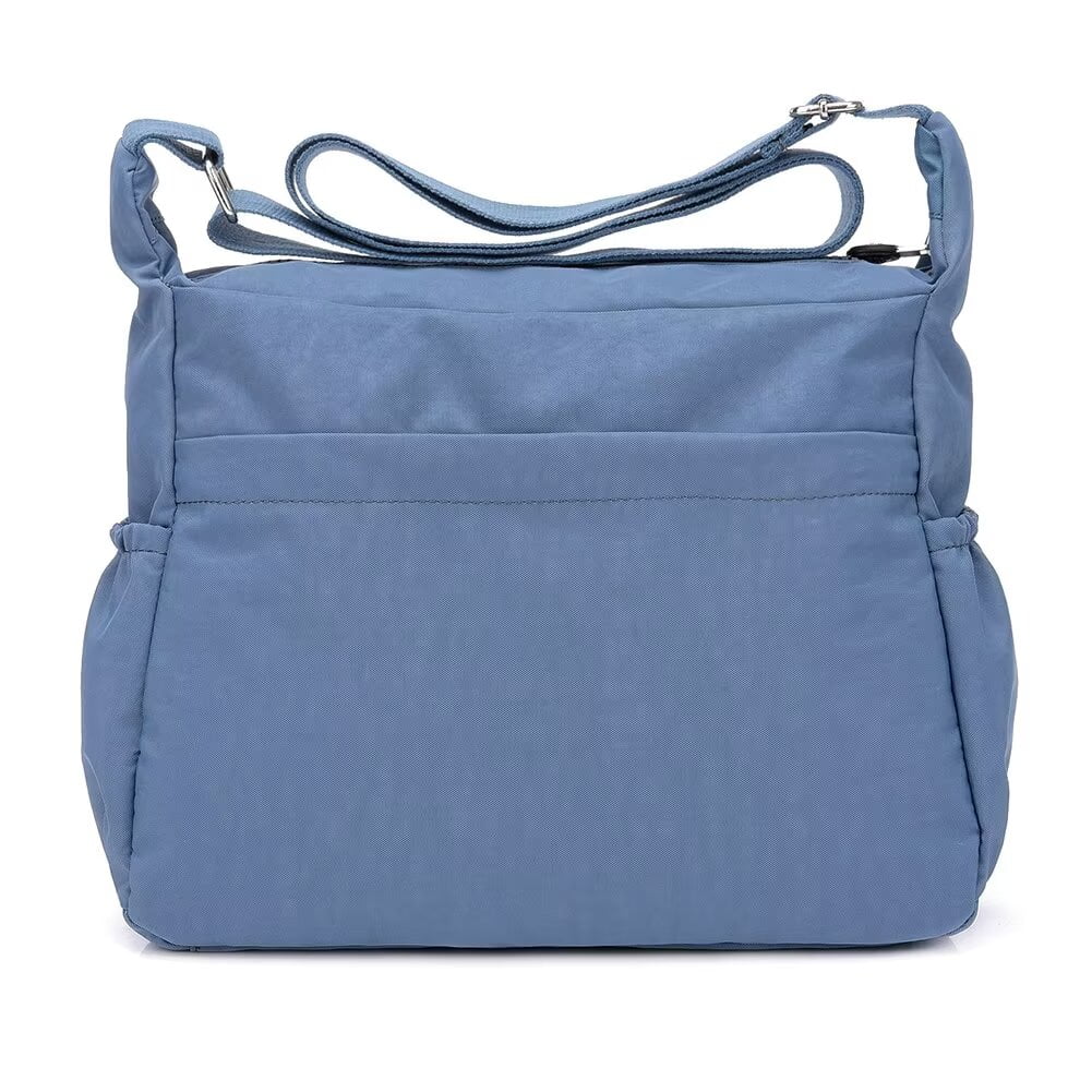 MINTEGRA Borsa A Tracolla Donna In Nylon Impermeabile, Leggera, Con Molte Tasche, 32x24x11 Cm - 2