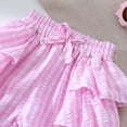 thumbnail image 6 of Krdevn Girls' Gingham Ruffled Skort, Tiered Cake Skirt Design, Soft Casual Summer Playwear for Toddlers & Everyday Wear,18-24 Month, 6 of 6