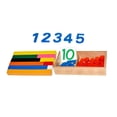 thumbnail image 3 of Juego de números y contadores Montessori, material didáctico para entrenamiento de conteo de matemáticas, juego de matemáticas para niños, juguetes, 3 of 9