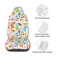 thumbnail image 3 of Lsque Animals Pattern Car Seat Covers for Front Seats , Waterproof Seat Covers for Cars, Sporty Front Seat Covers,Car Seat Cover Protector Front Seats, 3 of 5