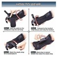 thumbnail image 5 of Adjustable Plantar Fasciitis Night Splint Foot Drop Orthotic Stabilizer Support, 5 of 5
