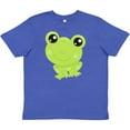thumbnail image 3 of Inktastic Cute Frog, Little Frog, Baby Frog, Green Frog Youth T-Shirt, 3 of 5