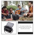 thumbnail image 3 of BEADCEST 1Ud Bolsa Picnic Con Aislamiento Térmico Interior Peva Y Exterior Resistente Color Negro, 3 of 6