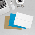 thumbnail image 4 of LUXPaper A7 Invitation Envelopes, 5 1/4 x 7 1/4, Brilliant White, 500/Pack, 4 of 4