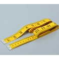 thumbnail image 1 of Apuakthei Paquete de 2 cintas métricas suaves para el cuerpo (120 pulgadas 3 m) Cinta métrica suave de doble escala, cinta métrica de bolsillo para coser medidas corporales de tela a medida, amarillo, 1 of 6