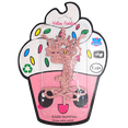 thumbnail image 1 of Cake Topper Rosa Glitter #7 Velin Fiestin Cake topper Glitter #7, 1 of 8