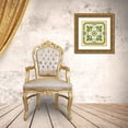 thumbnail image 3 of Vess, June Erica 20x20 Gold Ornate Wood Framed with Double Matting Museum Art Print Titled - Garden Motif III, 3 of 4