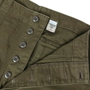 Saucezhan OG107 Fatigue Pants for U.S. Army Vietnam War Mens Baker Pants Satin Cotton Regular Fit