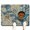 White-322, variant on Paisley Indian Tribal Dog Food Mat with Paisley Design Boho Vintage Floral Pattern, Absorbent Waterproof Non-Slip Pet Feeding Mat