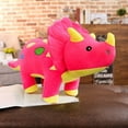 thumbnail image 3 of XIANXIAN Weighted Dinosaur Plush, Weighted Dinosaur Stuffed Animal Soft Stuffed Dino Plushies Triceratops Toy Doll Cute Plushies Gift for Kids Adults 15.7 Inch, 3 of 5