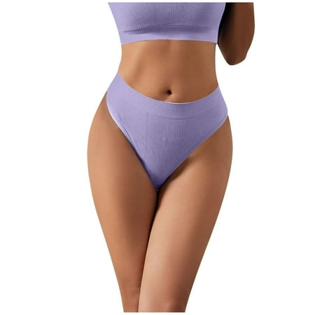 Lace Panties for Women Womens Fitness Underwear Women s Thong Yoga Seamless Thread Middle And Low Waisted Sexy Sports Triangle Underwear