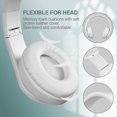 thumbnail image 2 of Auriculares Bluetooth sobre la oreja, graves profundos estéreo, orejeras de proteína de memoria suave y micrófono incorporado, para celular/PC/TV, oficina en casa, gimnasio, viajes Namotu CZDZ-HQ118-1, 2 of 6