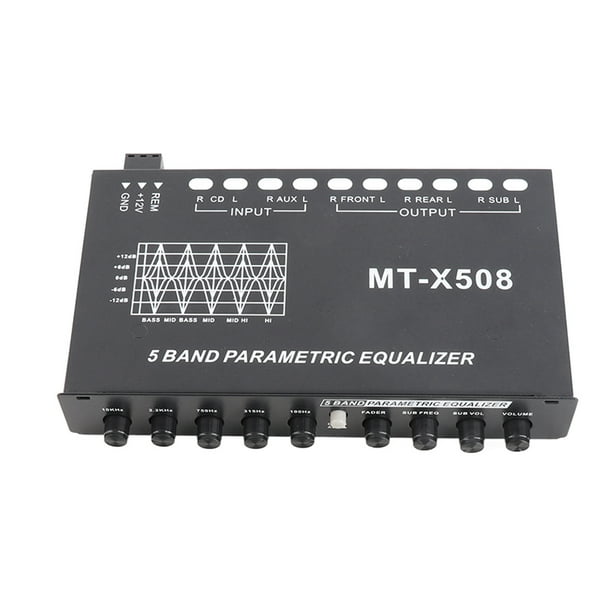 Amplificador de Automóvil Eq de 5 Bandas, de Sonido Superior de Hierro de Hierro