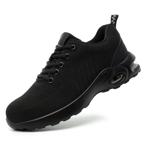 Safety Trainers Slip Resistant Steel Toe Cap Trainers for Men Women Puncture Proof Safety Shoes Breathable Comfortable