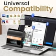 thumbnail image 3 of Phomemo Label Printer,M260 Label Maker Machine with Tapes, 3 Inch Portable Thermal Label Maker for Small Business, Home,Address,Office Organization,L, 3 of 9