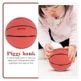 thumbnail image 2 of MasteelfCA Tirelire Décorative en Forme de Basketball Garçons Tirelire Filles Banque d'Épargne, 2 of 8