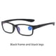 thumbnail image 3 of Gafas de presbicia, gafas de presbicia deportivas con marco de dos colores y anti luz azul, gafas de presbicia con marco negro y rojo, gafas de presbicia para hombres y mujeres, gafas claras, 3 of 5