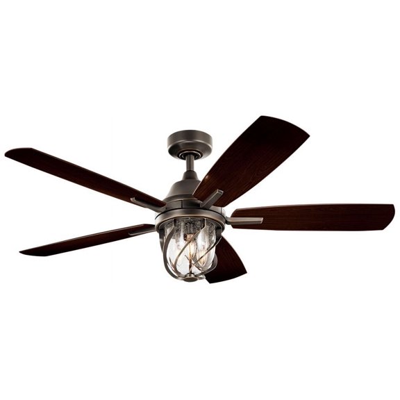 Kichler Lighting - Ceiling Fan - Lydra - 52 Inch Ceiling Fan with Light Kit-Olde