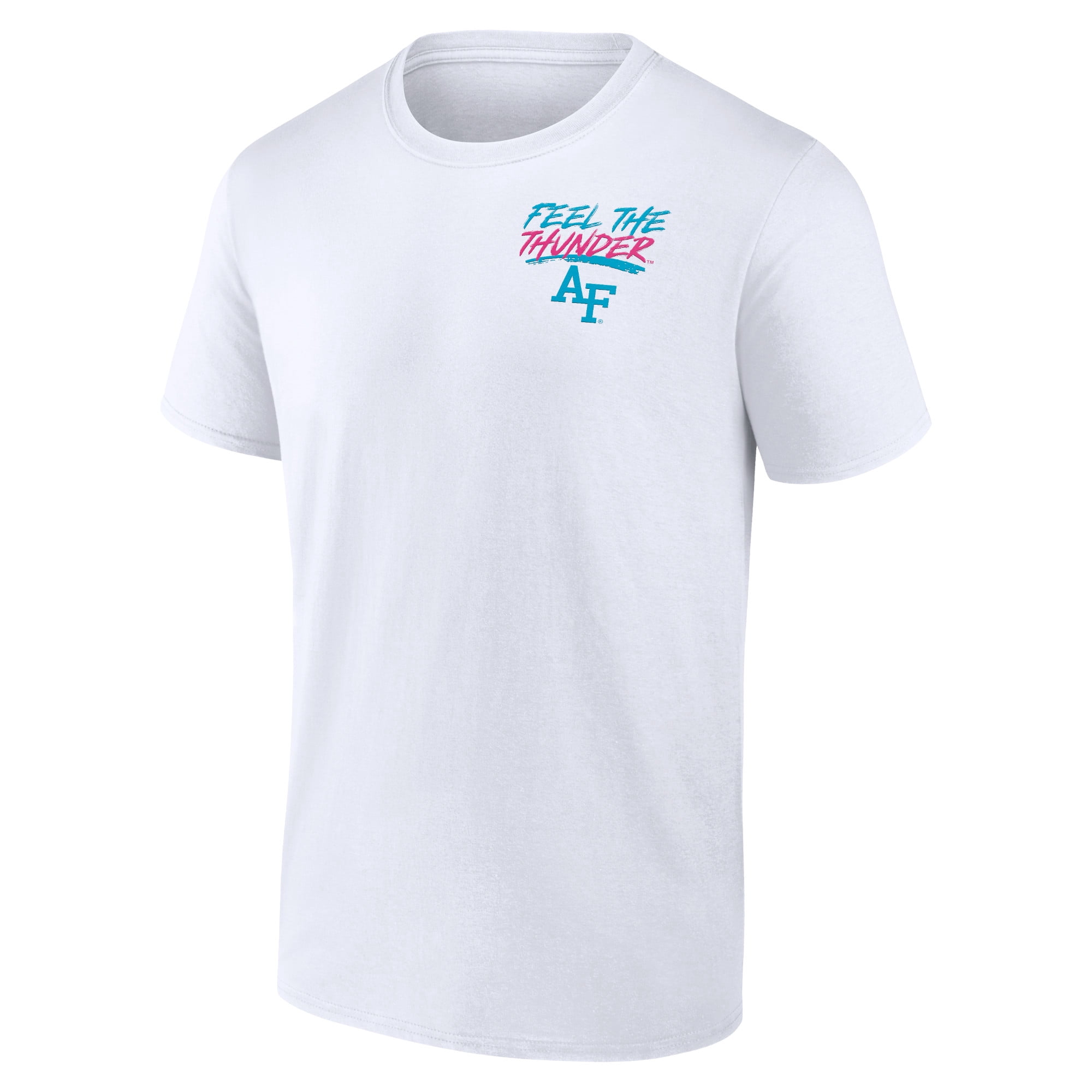 Men's White Air Force Falcons Surf Break T-Shirt