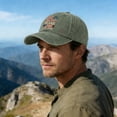 thumbnail image 4 of Baseball Caps 250 Year American Anniversary Hat 250th Celebration 1776-2026 United States Embroidered Patriotic Hats Green, 4 of 4