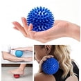 thumbnail image 3 of Pack of 2 Spiky Hard Massage Balls - Foot Arch Trainer Plantar Fasciitis, Muscle Massager Ball Exercise, 3 of 7