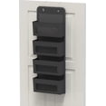 thumbnail image 3 of Over Door Wall Mount 4 Clear Window Pocket Organizer, 3 of 3