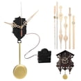thumbnail image 1 of 1 Set Diy Wall Clock Mechanism Kit Clock Pendulum Clock Hands Repair Kit Quartz Wall Clock Parts Replacement, 1 of 4