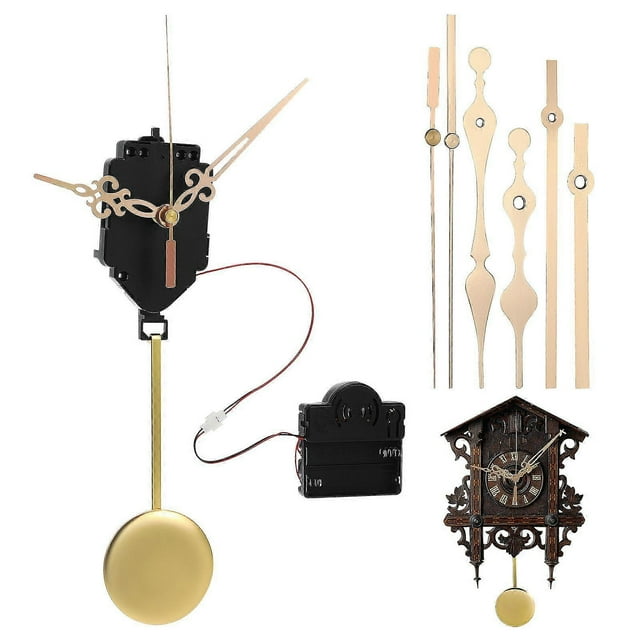 1 Set Diy Wall Clock Mechanism Kit Clock Pendulum Clock Hands Repair Kit Quartz Wall Clock Parts Replacement