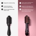 thumbnail image 4 of L'ange Hair Le Volume Elevé 65MM 2-in-1 Titanium Brush Dryer, 3 Heat Settings, 360° Vented Airflow, Black, 4 of 9