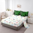 thumbnail image 5 of Manfei Gaming Twin Bedding Sets 7-Piece,Teen Video Game Bedding Comforter Set,Green Gameoad Lightning Sheet Sets For Boys Girls,Super Cozy Bedroom Decoration Reversible, 5 of 8