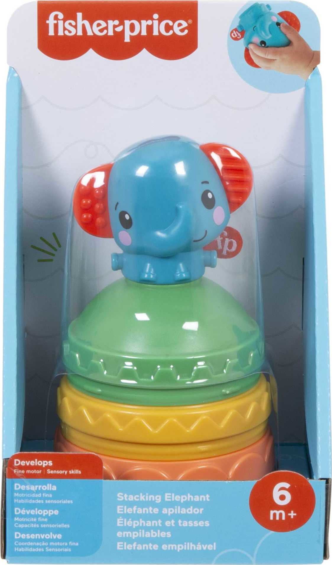 Details about   Fisher Price Stacking Cup Elephant 