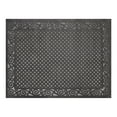 thumbnail image 1 of 3'x4' Jarvis Graphite Embossed Needlepunch Indoor/Outdoor Mat, 1 of 4