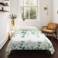 thumbnail image 4 of Sage Green Eucalyptus Leaves Tapestry for Bedroom Wall Hanging Tapestry, Spring Summer Botanical Ceiling Backdrop Tapestries Poster Blanket Wall Decor for Teens Room Living Room Dorm 55" x 73", 4 of 8